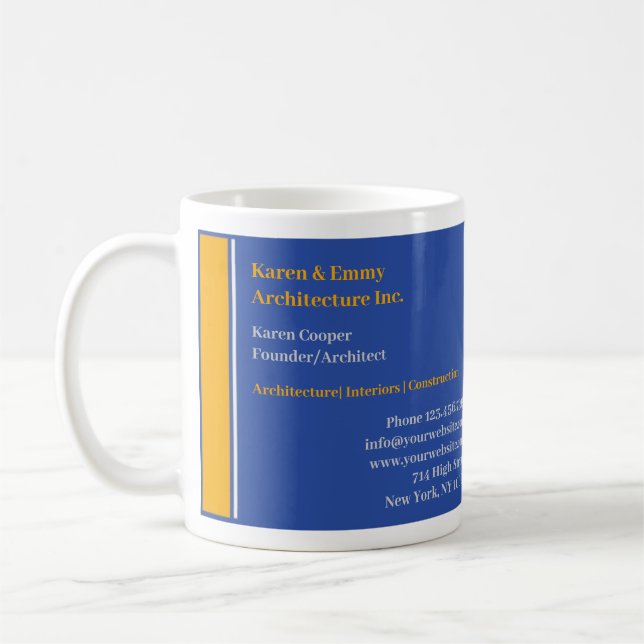 Architecture Business Mug Template (Left)
