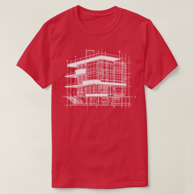 architecture design T-Shirt (Design Front)