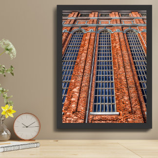 Architecture detail of the Central Tejo in Lisbon Photo Print