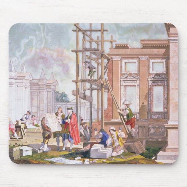 Architecture, from a series of four illustrating t mouse pad (Front)