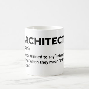 Architecture Humor Definition Mug