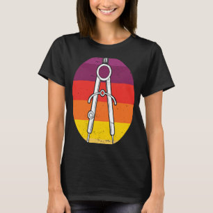 Architecture I Compass I Retro Architect T-Shirt