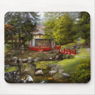 Architecture - Japan - Tranquil moments Mouse Pad