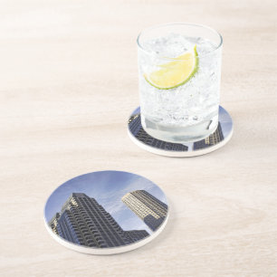Architecture of downtown Boston Coaster