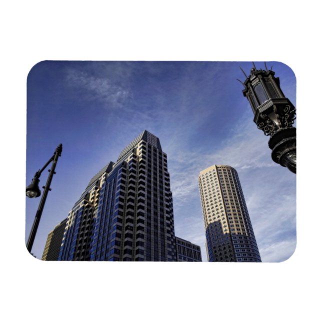 Architecture of downtown Boston Magnet (Horizontal)
