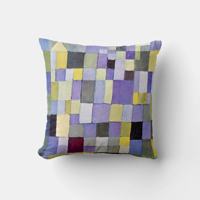 Architecture, Paul Klee Cushion (Front)