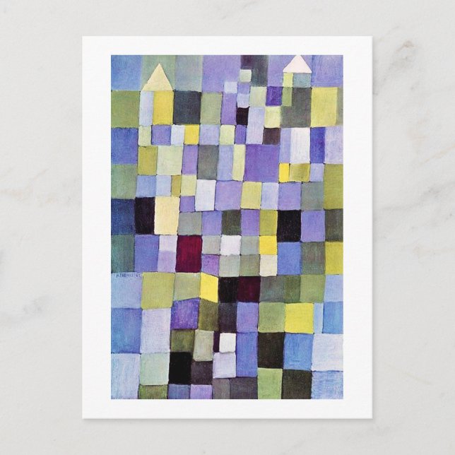 Architecture, Paul Klee Postcard (Front)