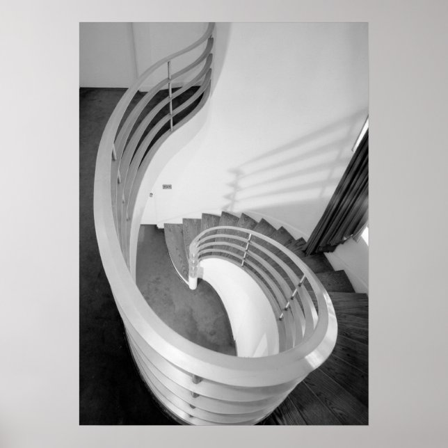 Architecture Photo - Elliptical Stair Hall Poster (Front)