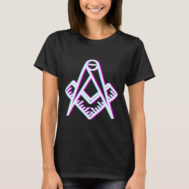 Architecture Retro Architect Motive For A Designer T-Shirt (Front)