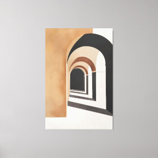 Architectures of Quiet Passage Canvas Print