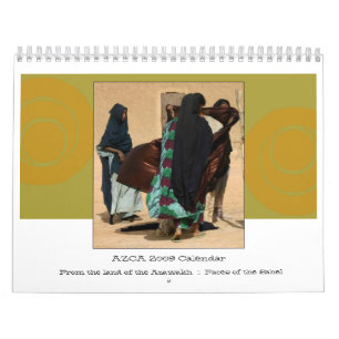 Archival 2009 AZCA Faces Of The Sahel Calendar