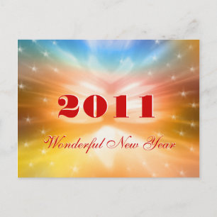 (archival) Wonderful New Year 2011 - Postcard