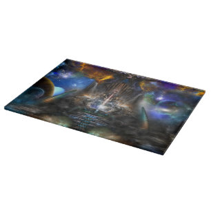 Archive Portal Glass Cutting Board