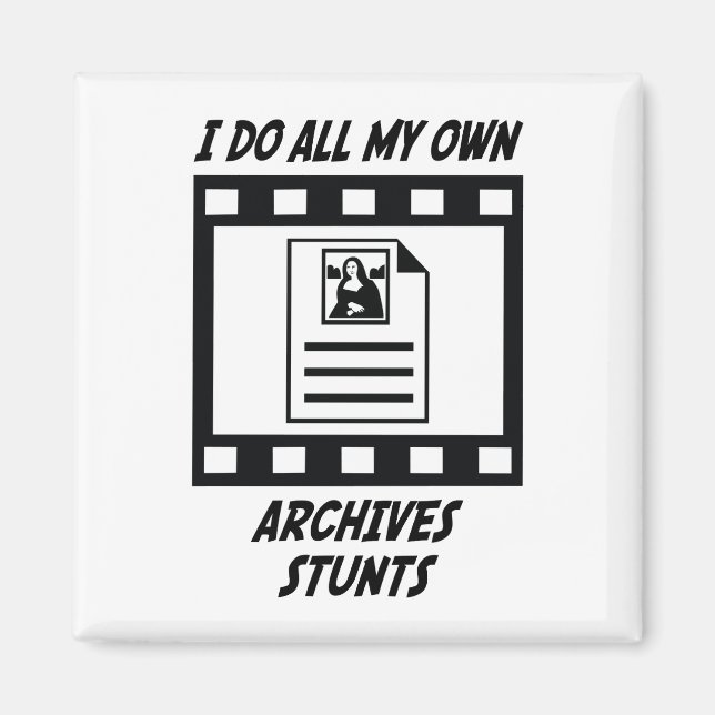 Archives Stunts Magnet (Front)