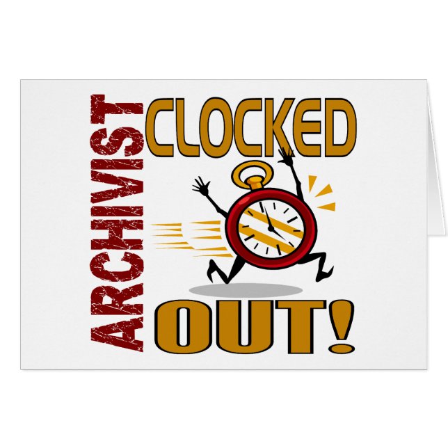 Archivist Clocked Out (Front Horizontal)