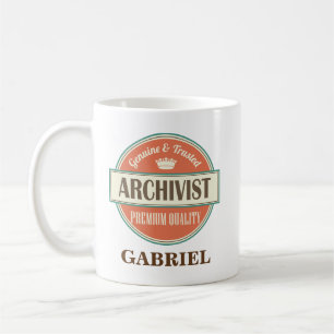 Archivist Personalised Office Mug Gift
