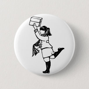 Archivists Rule 6 Cm Round Badge