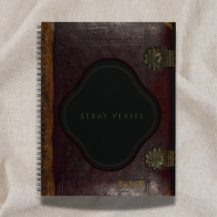 Archivist's Vault: Stray Verses Leather Journal