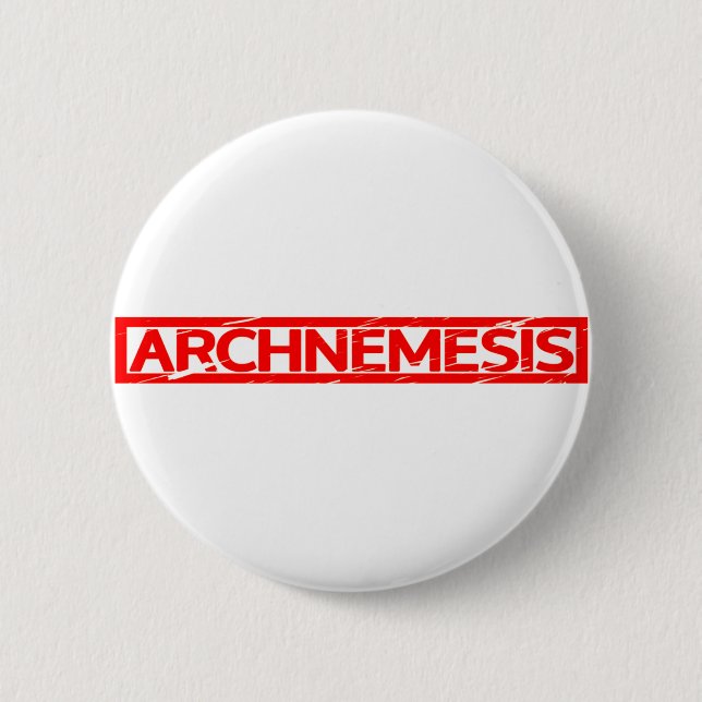 Archnemesis Stamp 6 Cm Round Badge (Front)