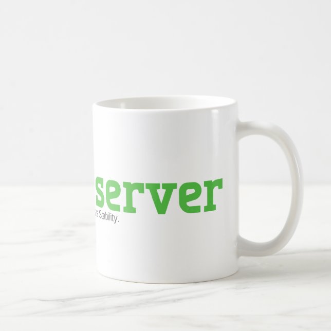 Archserver Mug with our Logo (Right)