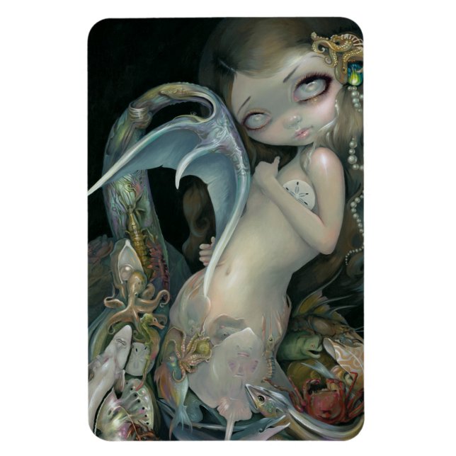 "Arcimboldo Mermaid" Flex Magnet (Vertical)