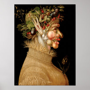 Arcimboldo Summer Poster