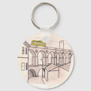Arcos da Lapa,Santa Teresa, Rio de Janeiro Key Ring