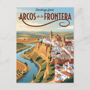 Arcos de la Frontera Spain Postcard