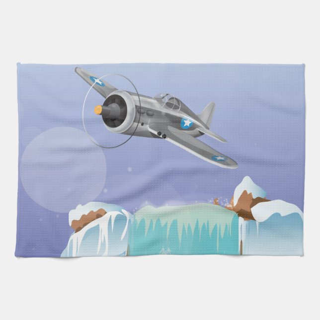 Arctic Adventure Tea Towel (Horizontal)