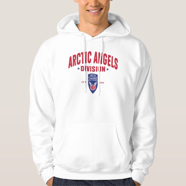 Arctic Angels Division 11th Airborne Hoodie (Front)