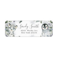 Arctic Animal Winter Onederland Birthday Address