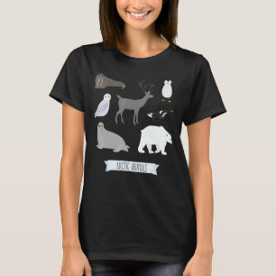 Arctic Animals Gift Walrus Penguin Polar Bear Arct T-Shirt