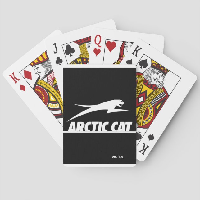 Arctic Cat Playing Card (Back)