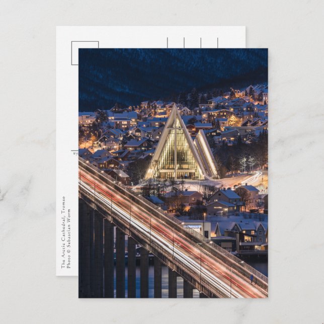 Arctic Cathedral Tromso Postcard (Front/Back)