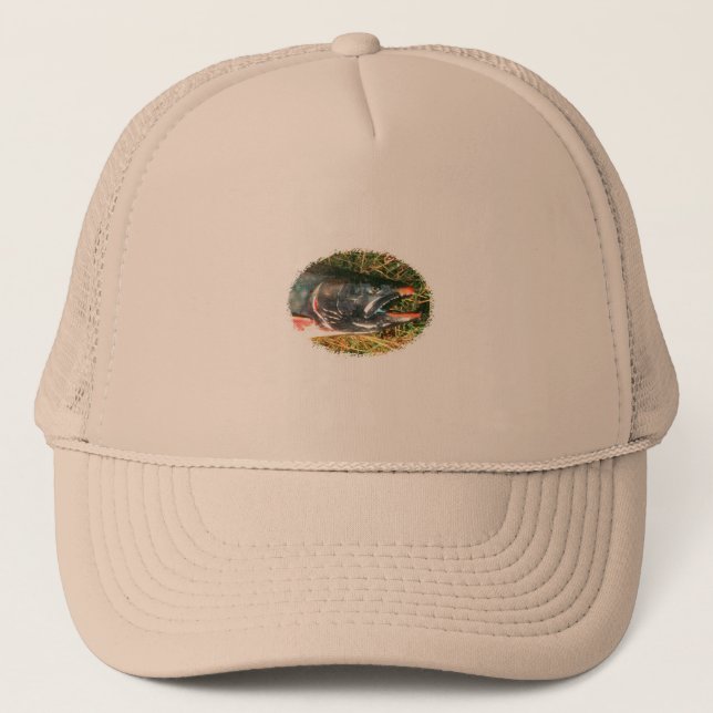 Arctic Char Logo Trucker Hat (Front)