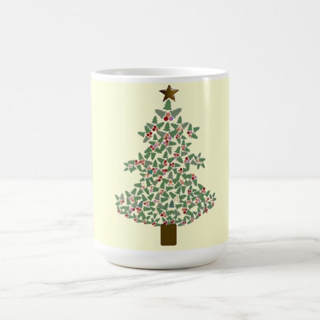Arctic Christmas Tree Coffee Mug (Center)