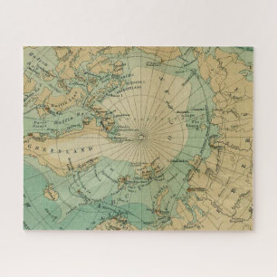 Arctic Circle Map Jigsaw Puzzle