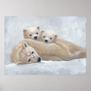 Arctic Family Poster