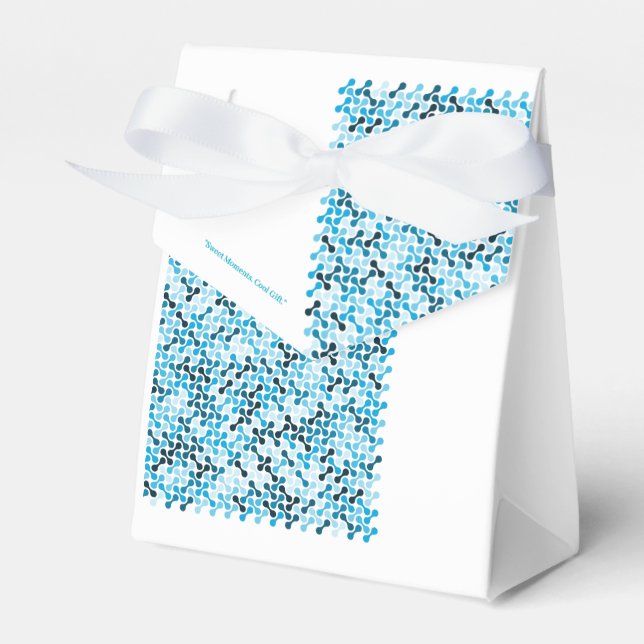 Arctic Flow – Blue Rhythm Favour Box (Front Side)