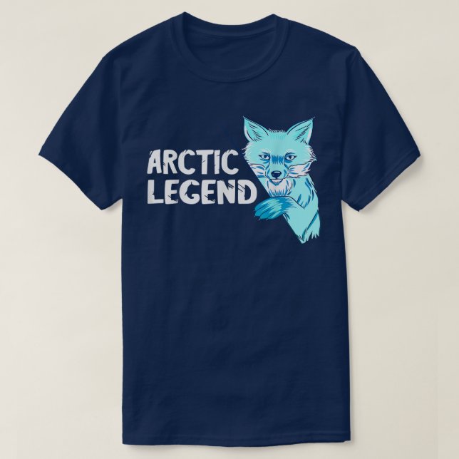 Arctic Fo Antarctica Legend Arctic Fo Lover Fo 117 T-Shirt (Design Front)