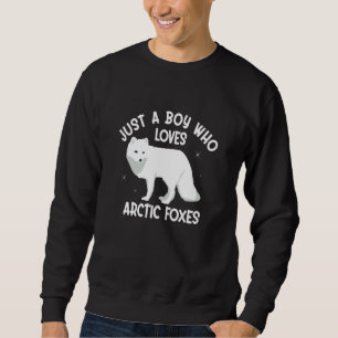 Arctic Fox Artic Animals Cute Artic Fox Pyjamas 1 Sweatshirt