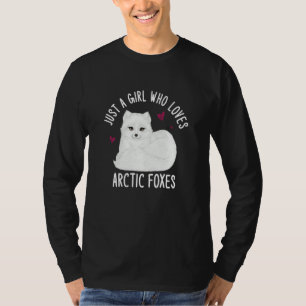 Arctic Fox Artic Animals Cute Artic Fox Pyjamas 1 T-Shirt
