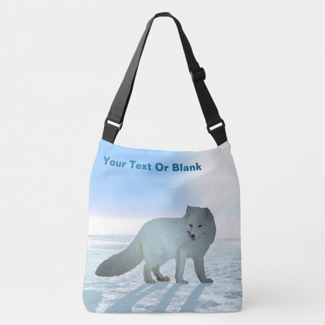 Arctic Fox Crossbody Bag (Front)