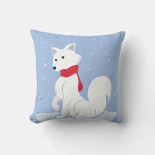 Arctic Fox Cushion