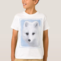 Arctic Fox Painting - Original Wildlife Art