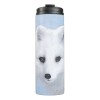 Arctic Fox Painting - Original Wildlife Art
