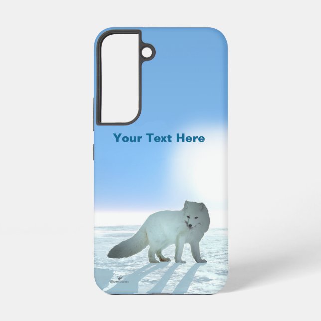 Arctic Fox Samsung Galaxy S22 Case (Back)