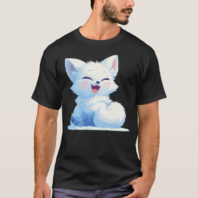Arctic Foxes Lovers Arctic Fox T-Shirt (Front)