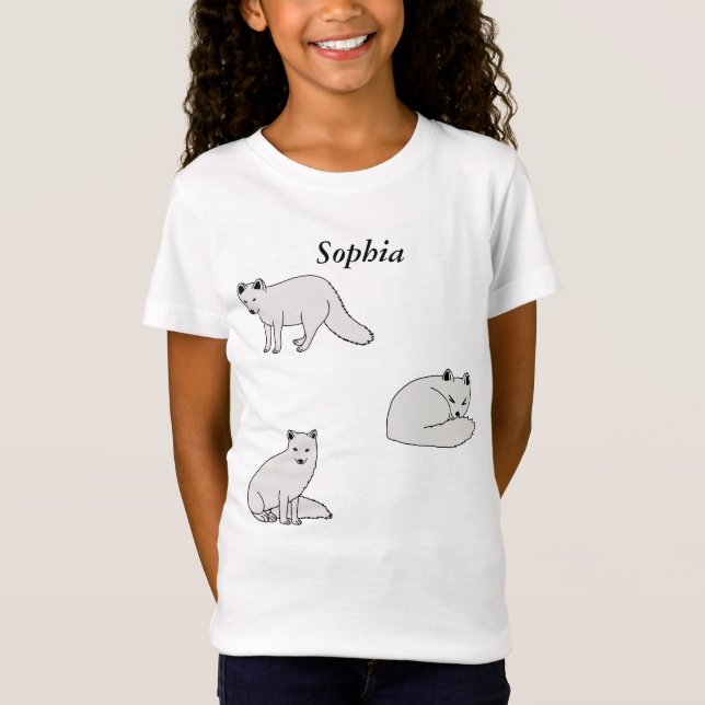 Arctic Foxes T-Shirt (Front)