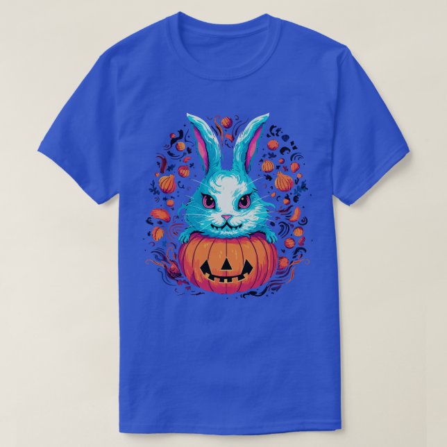 Arctic Hare Halloween T-Shirt (Design Front)